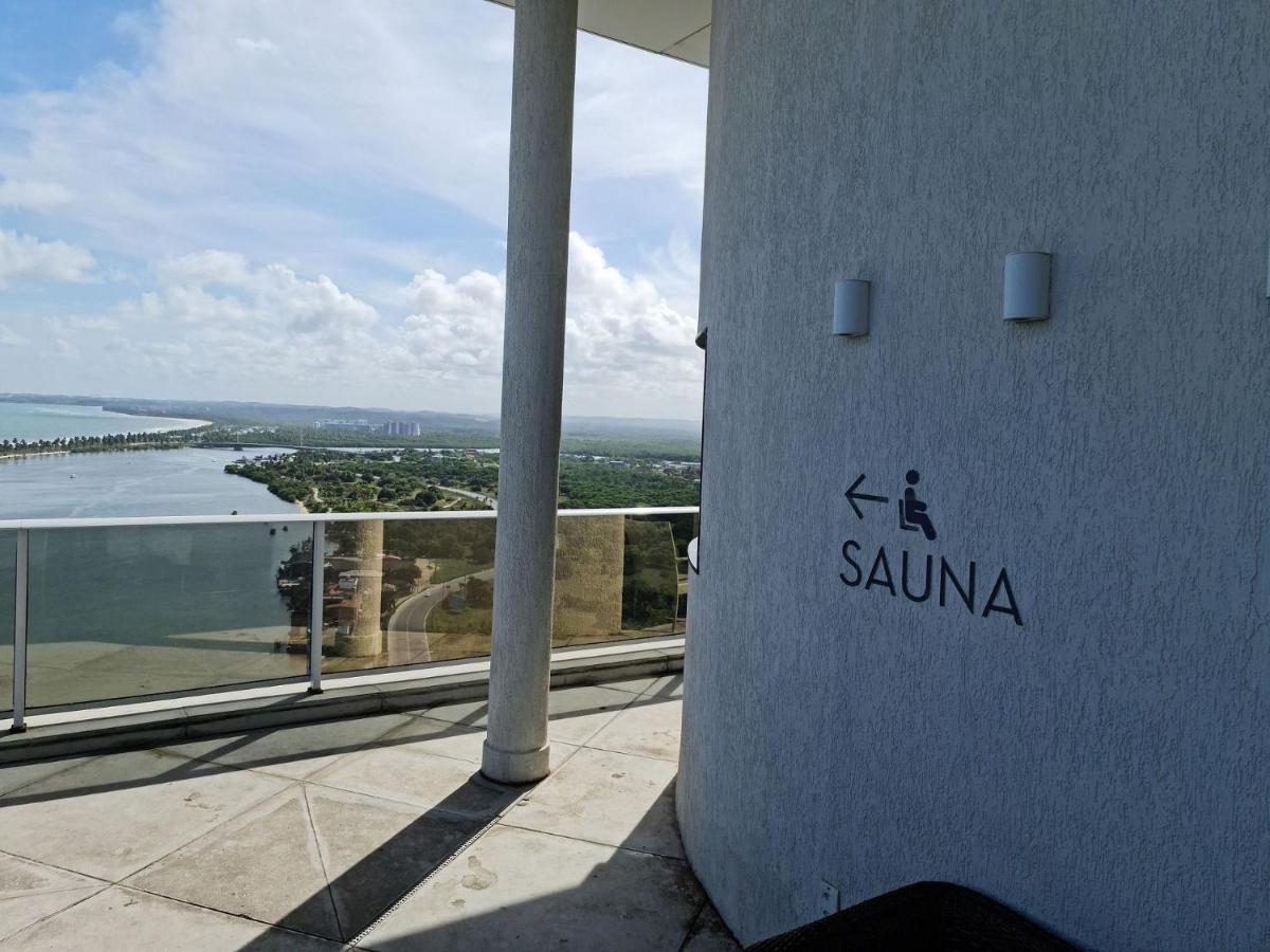 Flat Com Vista Deslumbrante Do Paiva 헤시피 외부 사진