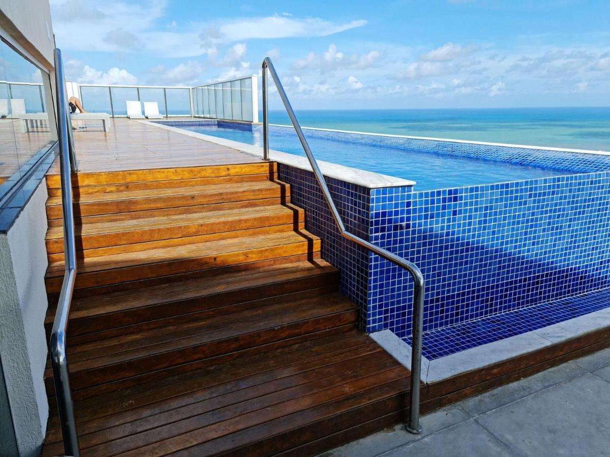 Flat Com Vista Deslumbrante Do Paiva 헤시피 외부 사진